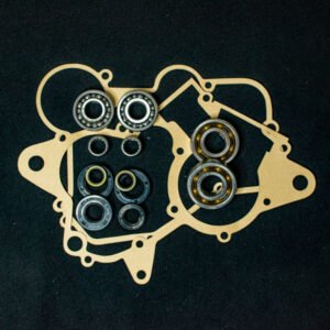 Kit de rodamientos, juntas y retenes BULL FAST motor completo Derbi €2 (Cigüeñal en poliamida)