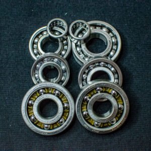 Kit de rodamientos BULL FAST motor completo Minarelli AM6 (Cigüeñal de poliamida)