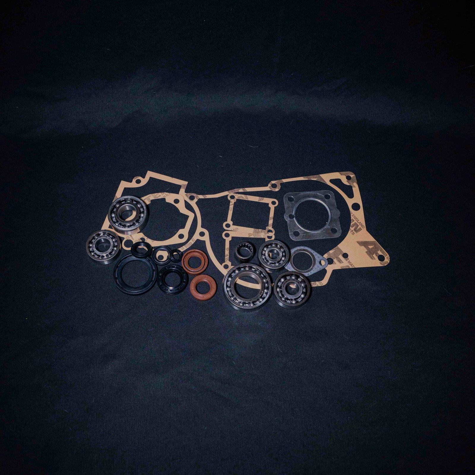 Kit de rodamientos, juntas y retenes motor completo DERBI VARIANT START PEDALES