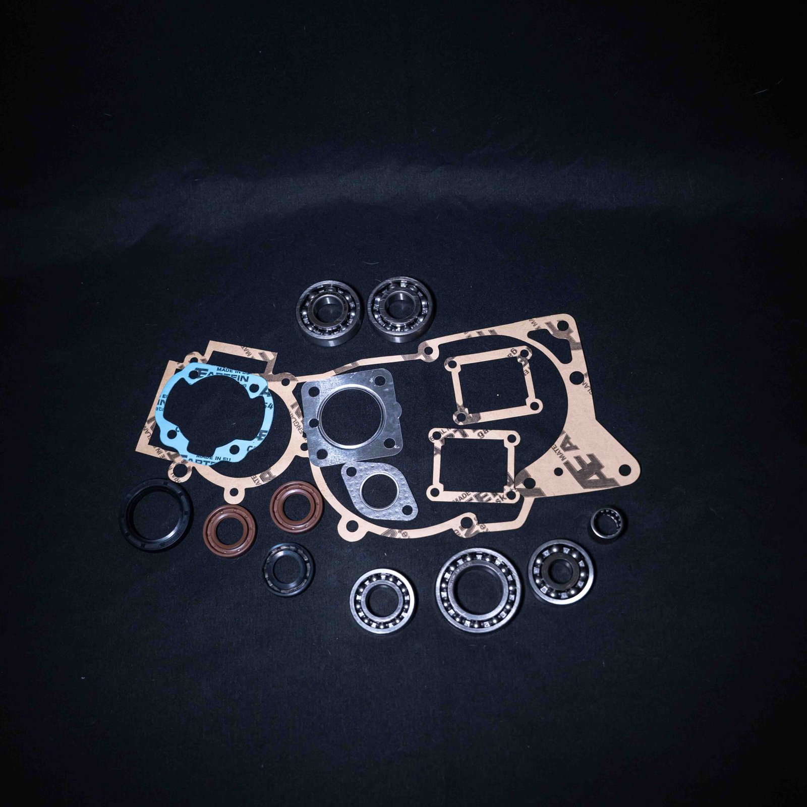 Kit de rodamientos, juntas y retenes motor completo DERBI VARIANT START 3